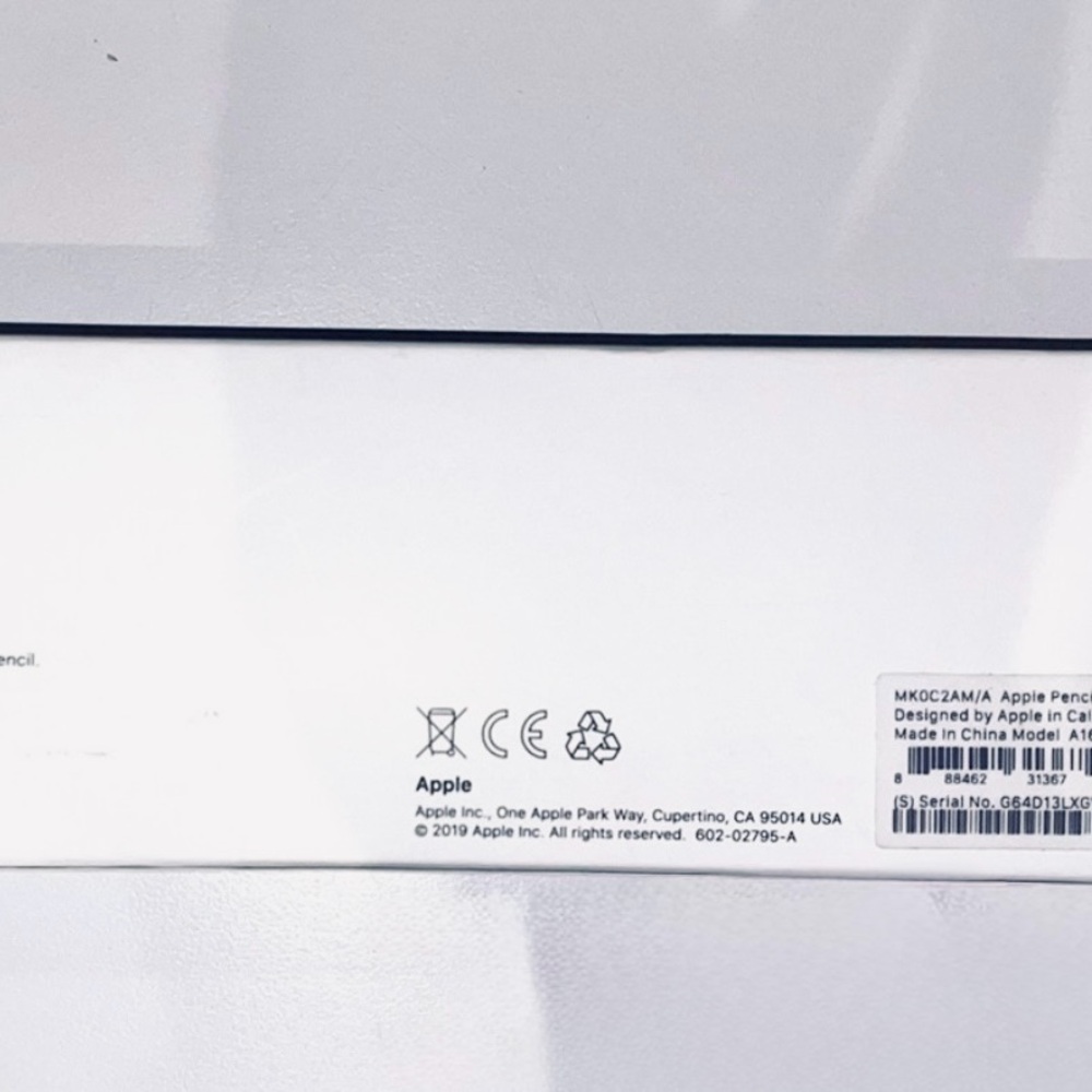 Apple Pencil (1st Generation) with USB-C to Pencil Adapter - White New in Box - Picture 3 of 8